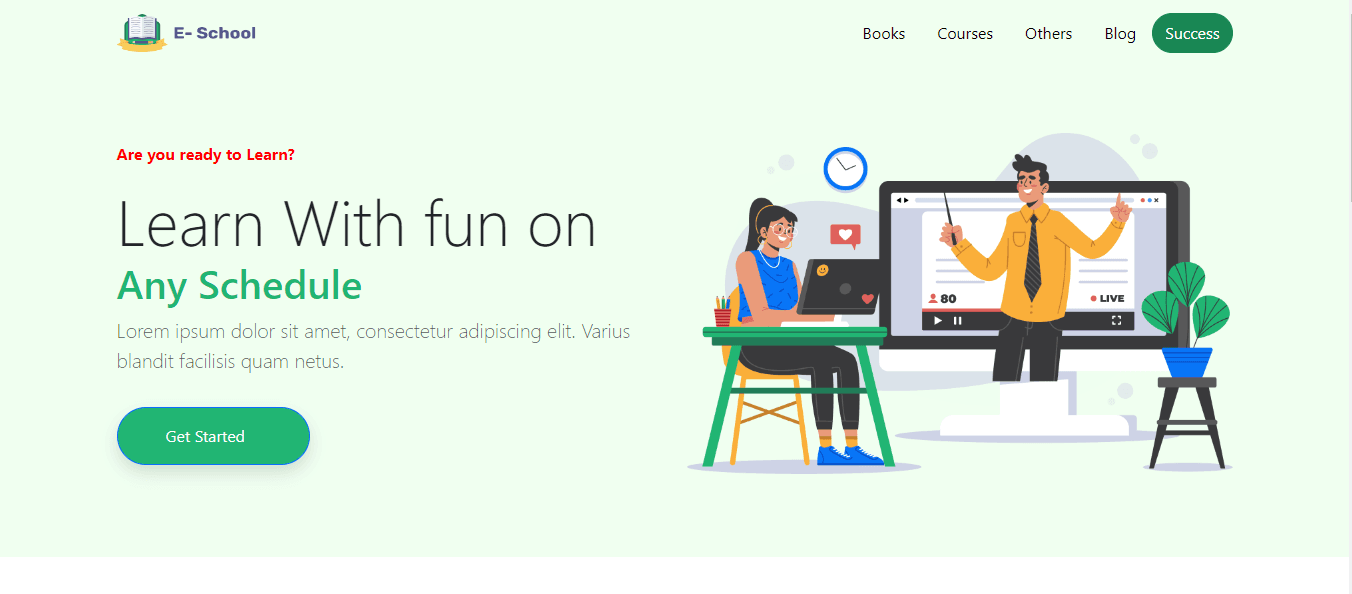 E-School Management System