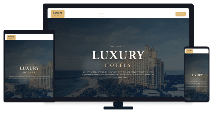 Luxury Hotel Booking System