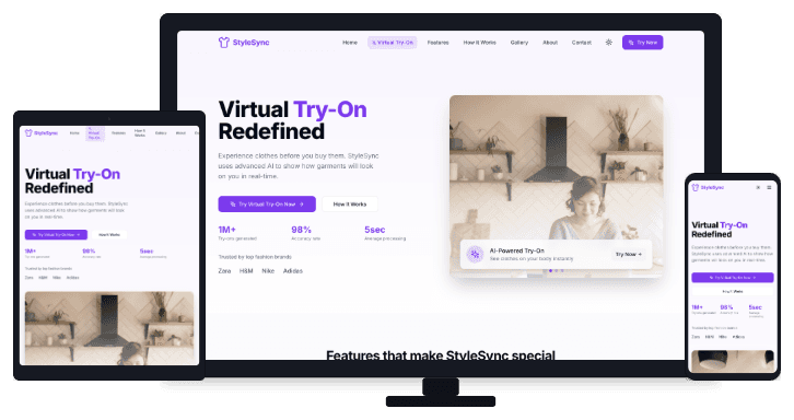 StyleSync - Virtual Try-On